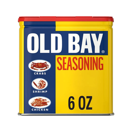 OLD BAY Classic Seafood Seasoning, Non GMO, Gluten Free, Unique Blend of 18 Herbs & Spices, 6 oz
