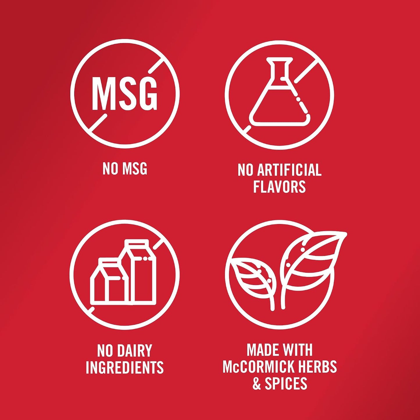 McCormick Taco Seasoning Mix, Original, No MSG, No Dairy, No Artificial Flavors, 24 oz