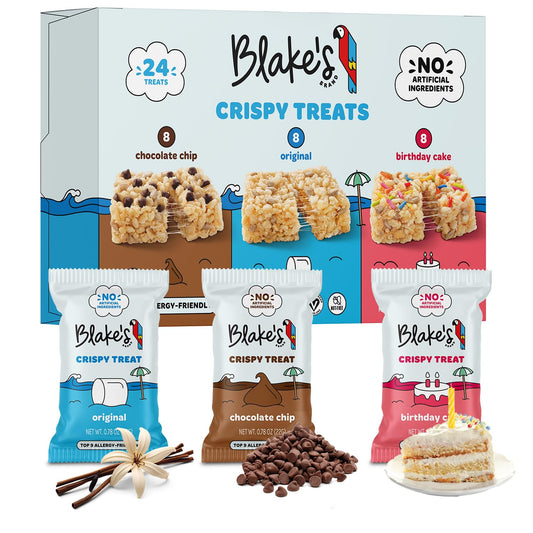 Blake's Seed Based Crispy Variety Pack 24 Count Vegan Gluten Free Nut Free Dairy Free
