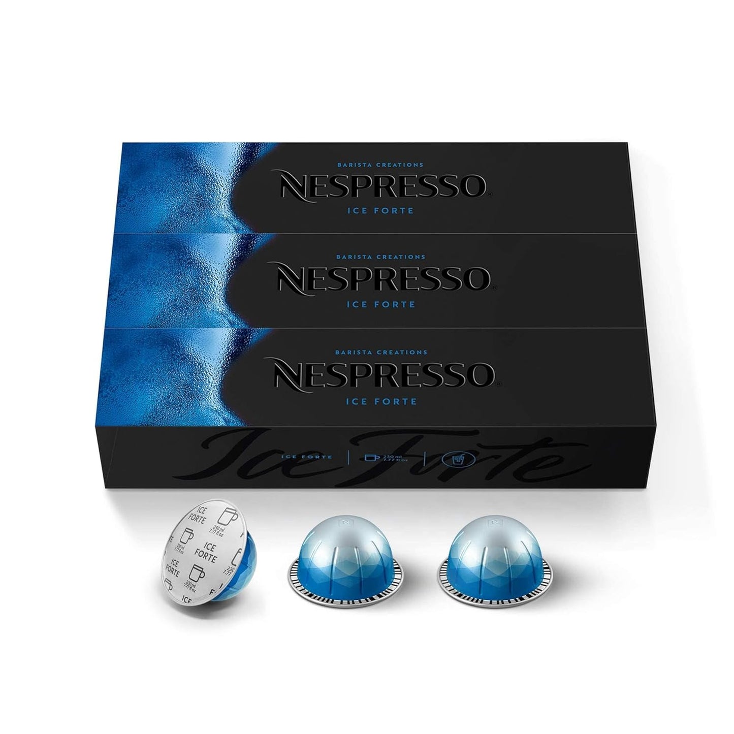 Nespresso Capsules Vertuo Ice Forte 30-Count Coffee Pods