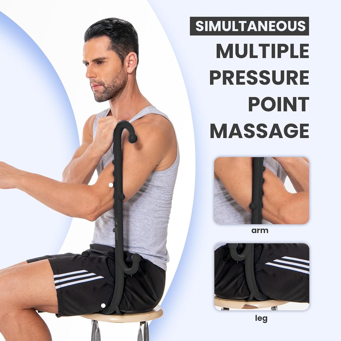 Ranarose Deep Tissue Back & Neck Massager - Black