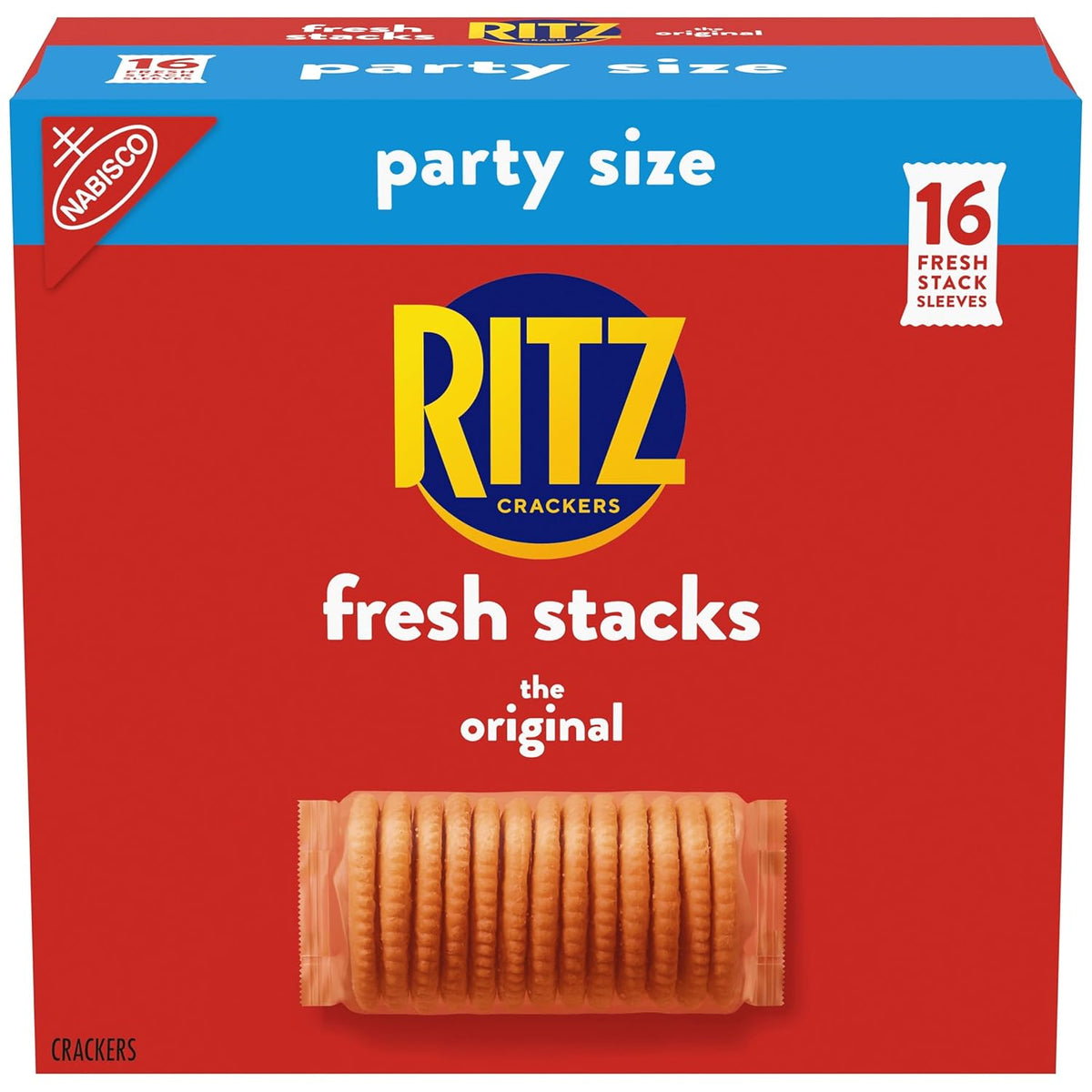 Ritz Original Crackers Party Size 23.7 Ounce 16 Count Snack