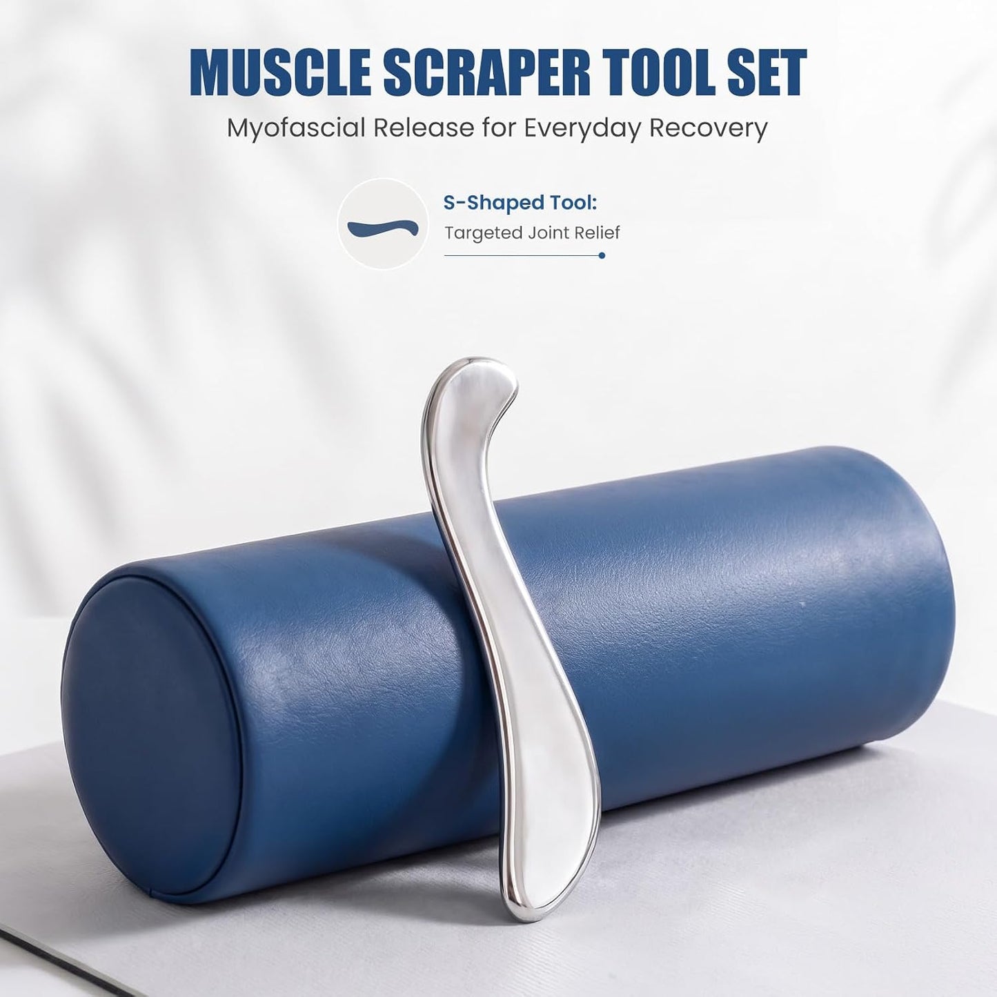 Stainless Steel Muscle Scraper Tool for Physical Therapy and Myofascial Release