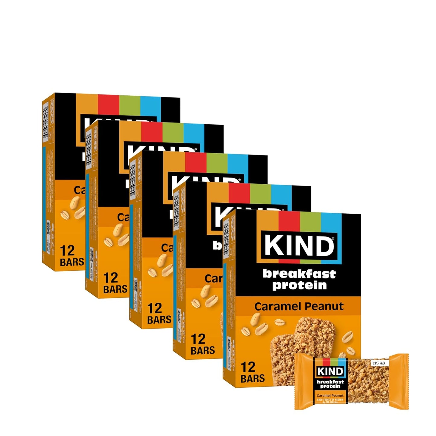 KIND Breakfast Protein Bars, Almond Butter, Gluten Free, 30 Count