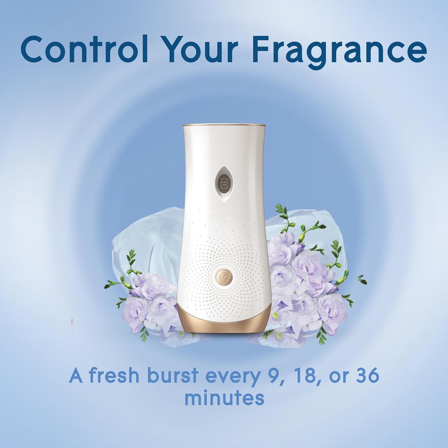 Glade Automatic Spray Air Freshener Refill, Scented Air Freshener for Home and Bathroom, Clean Linen, 6.2 Oz, 3 Count