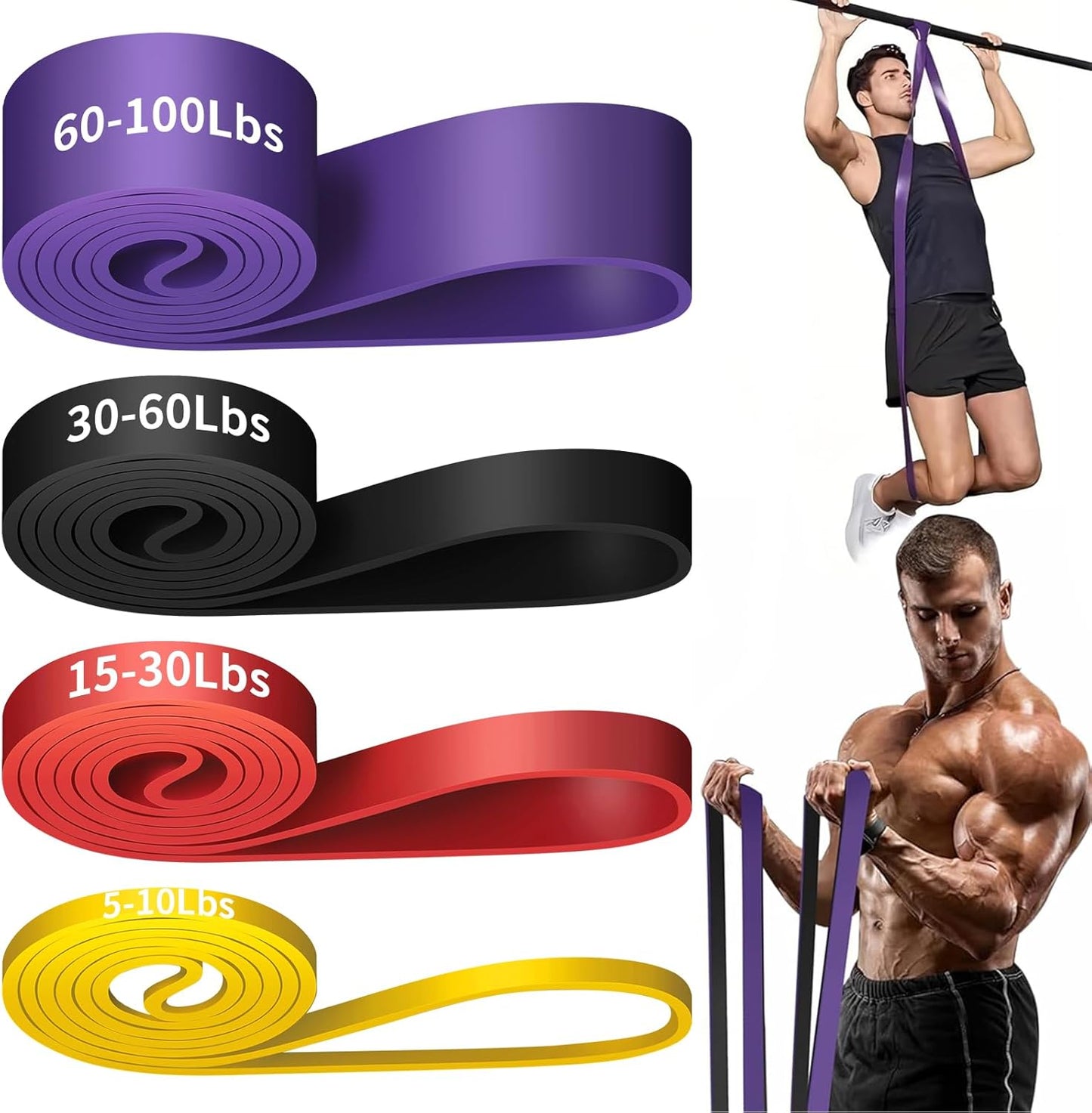 Alllvocles Resistance Band Set for Men and Women