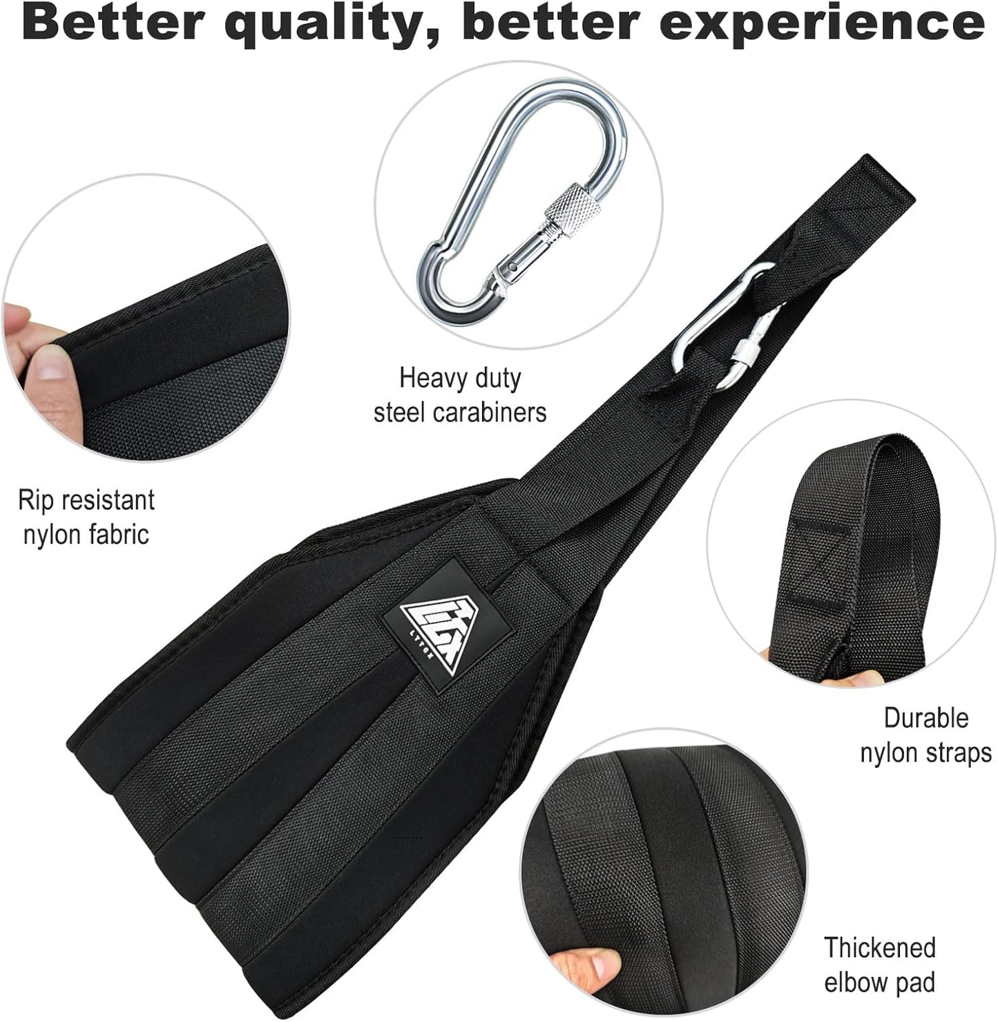 Ab Straps for Pull Up Bar: Hanging Abdominal Sling Straps