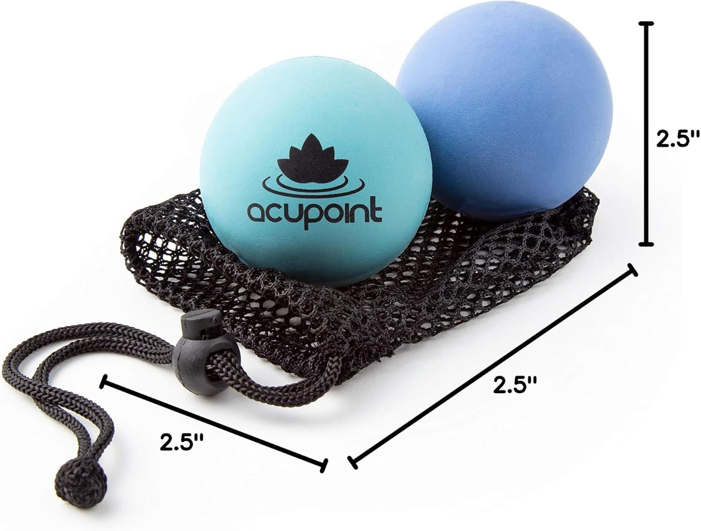Acupoint Massage Therapy Ball Set for Myofascial Release and Deep Tissue Relief