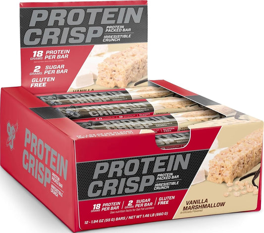 18g Protein Snack Bars with Whey and Fiber, Gluten-Free, 12 Count