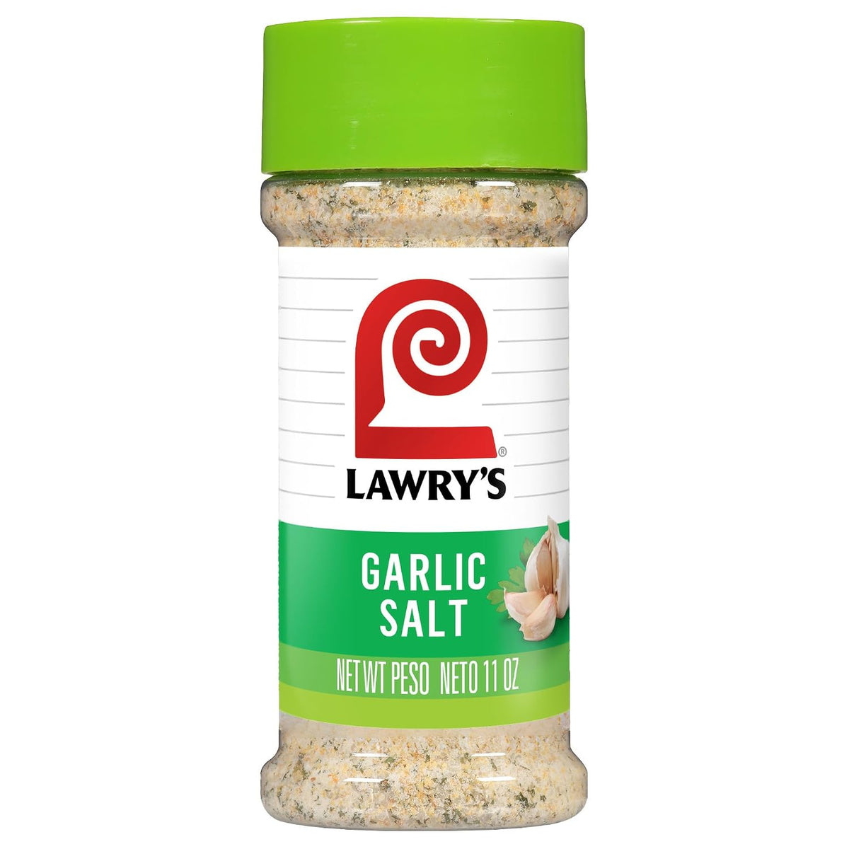 Lawry's Coarse Ground Garlic Salt with Parsley, No MSG, Kosher Certified, 11 oz
