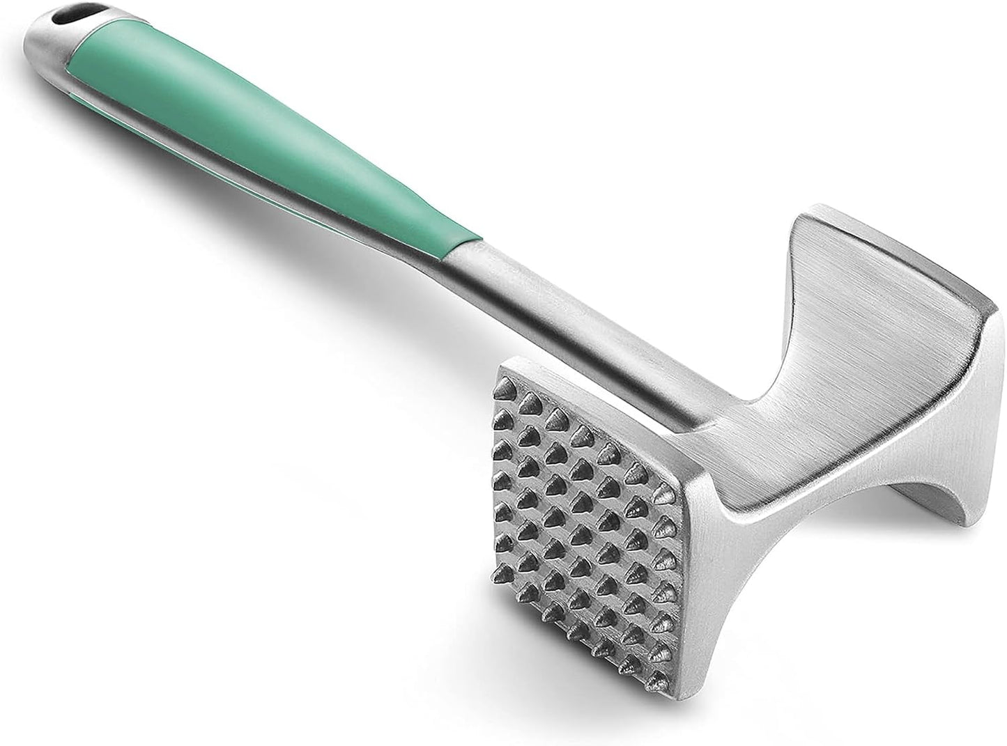 KITEXPERT Meat Tenderizer Hammer with Comfortable-Grip Handle, Dual-side Mallet for Kitchen, Heavy Duty Pounder For Tenderizing Steak, Beef and Fish