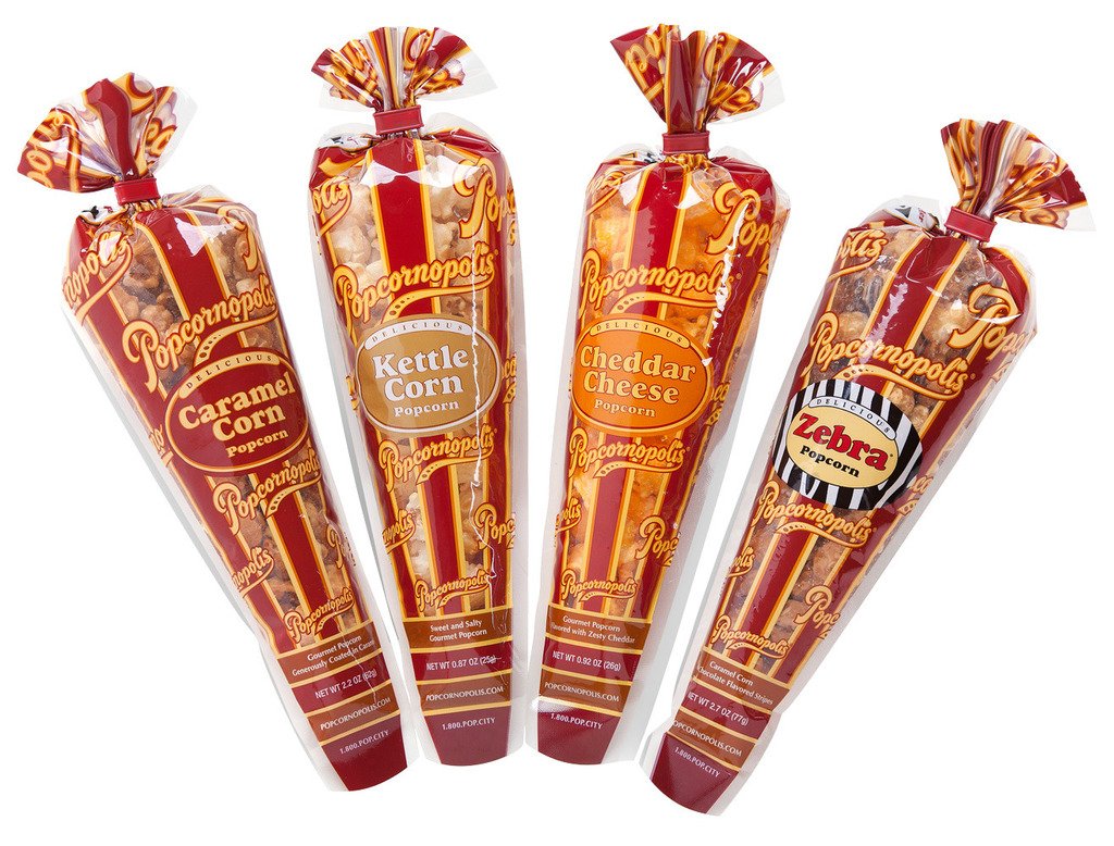 Popcorn Variety Pack with 12 Mini Cones