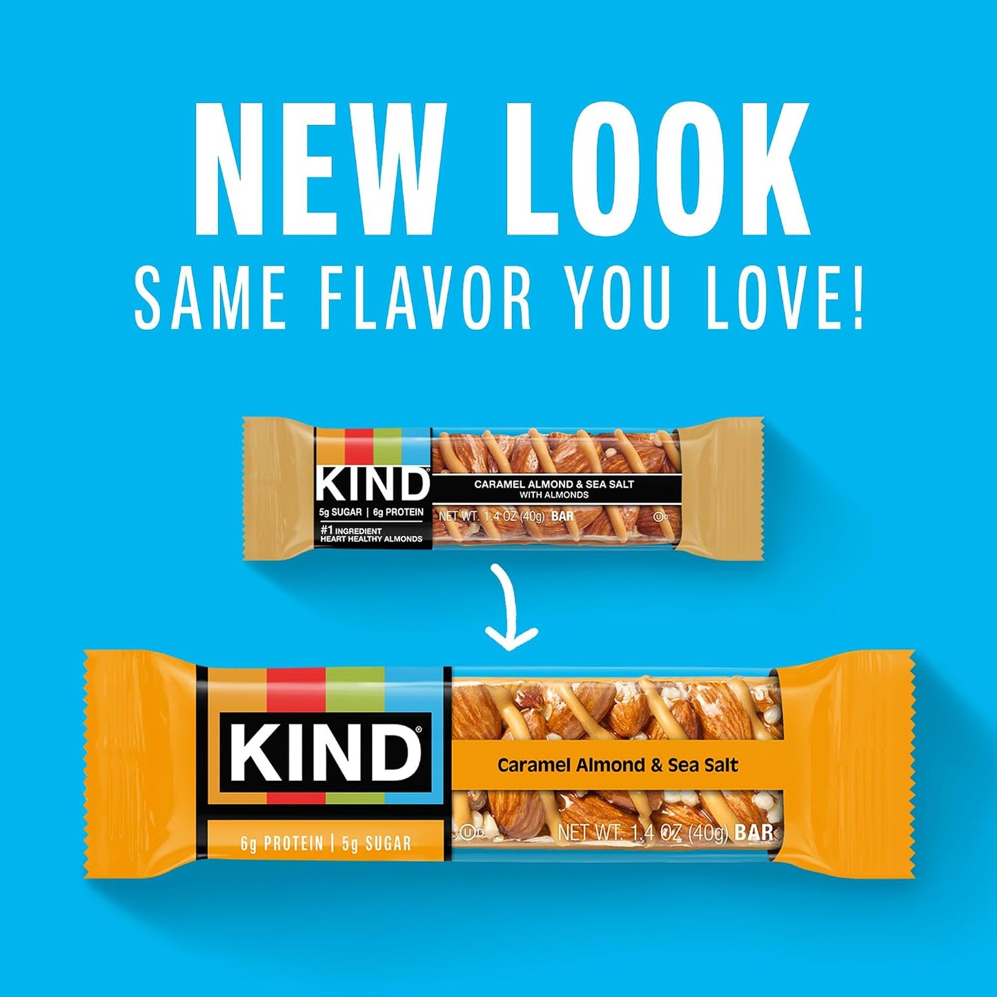 Variety Pack of 18 Gluten Free Snack Bars with Dark Chocolate, Nuts, and Sea Salt