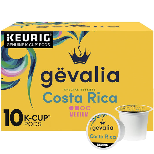 Gevalia Kaffe Special Reserve Costa Rica Medium Roast K-Cup Coffee Pods