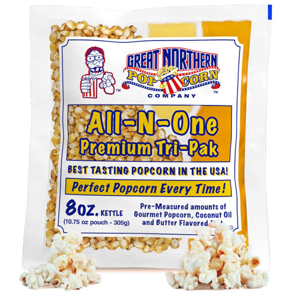 Movie Theater Style Popcorn Packs for Popping Machines