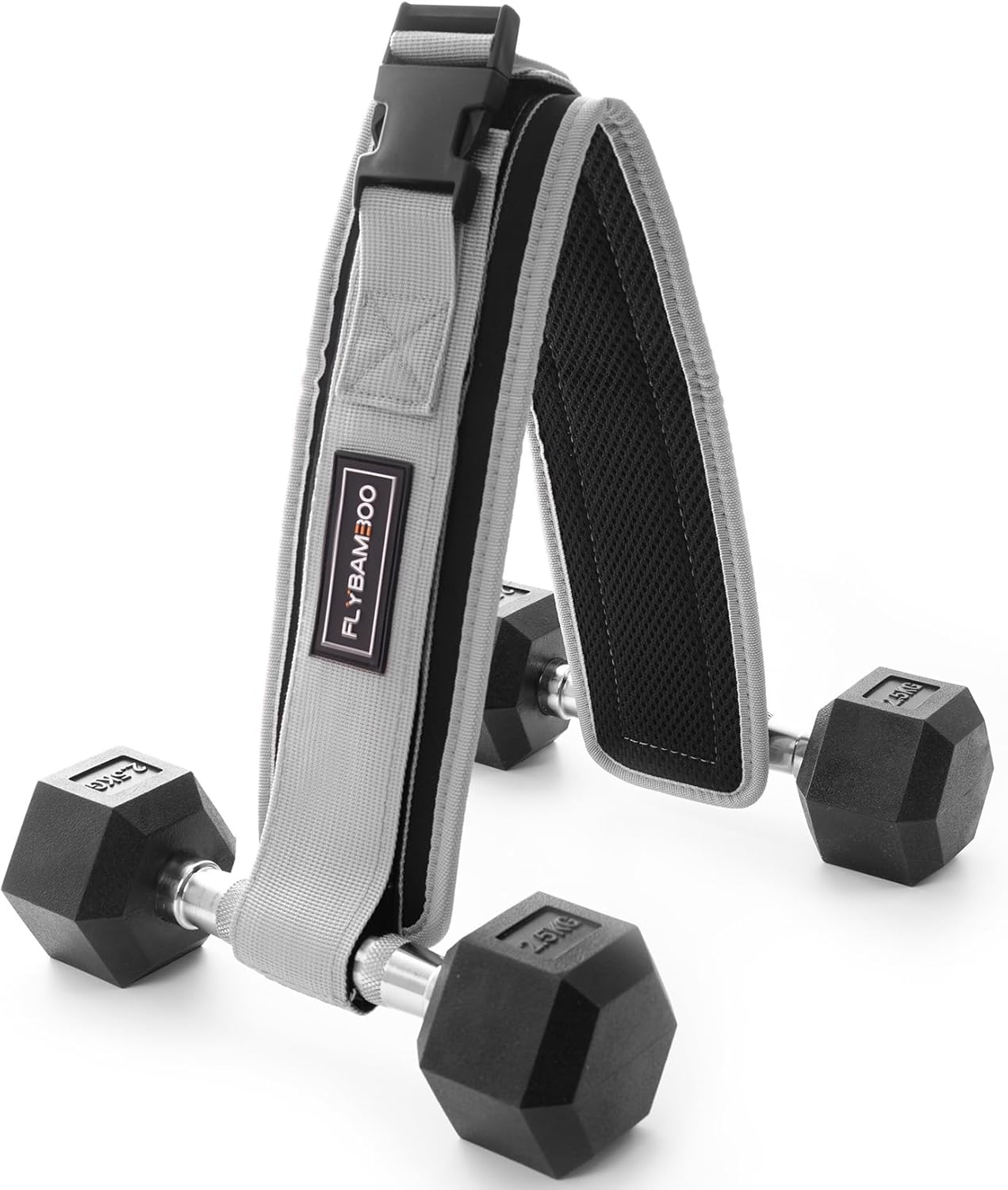 Hip Thrust Belt for Dumbbells, Booty Belt with Slip-Resistant Padding