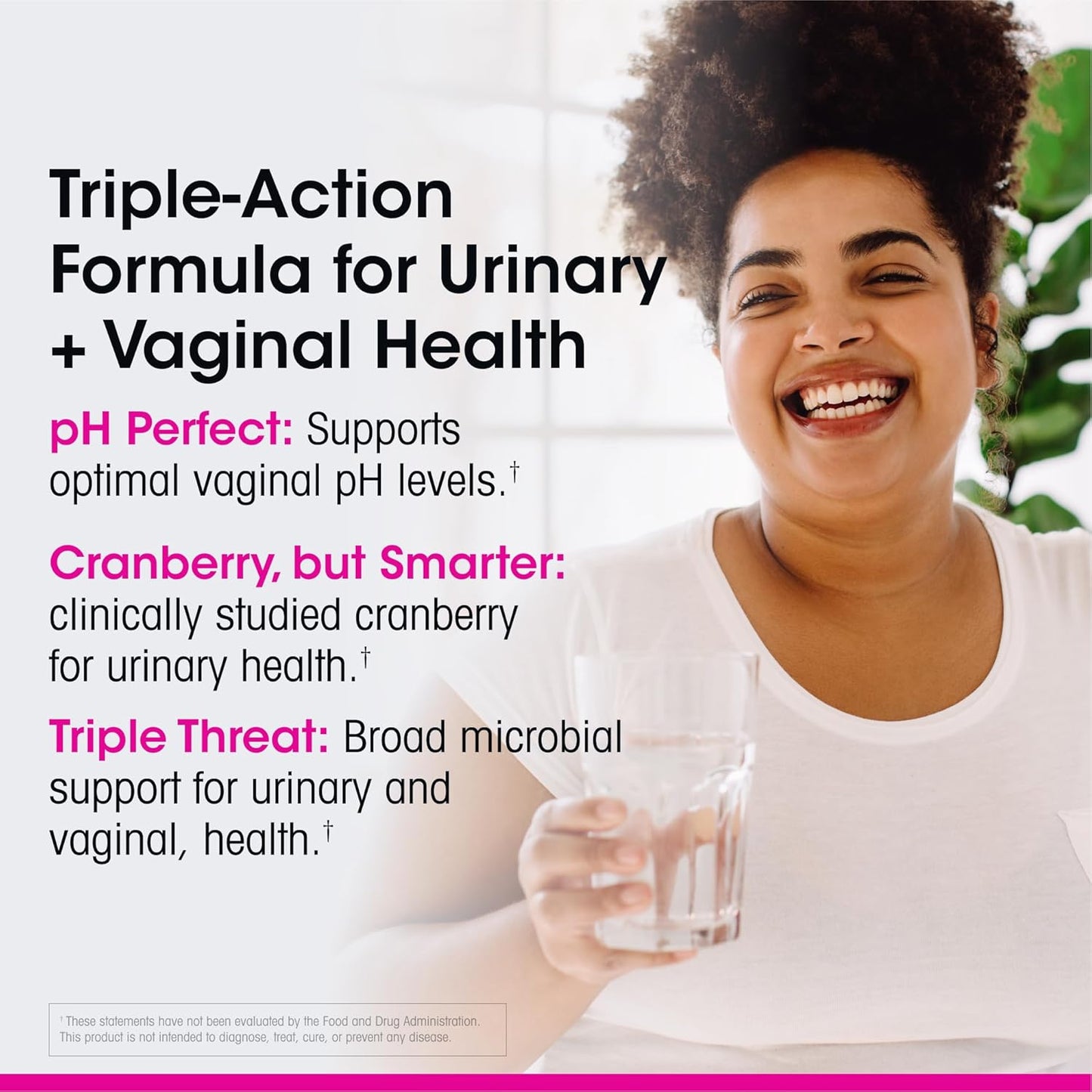 vH Essentials Probiotics for Women with Prebiotics, Cranberry & Vitamin C - 120 Capsules (60 Day Supply) -Probiotics Support Gut Balance, Health & Urinary Tract Health for Women