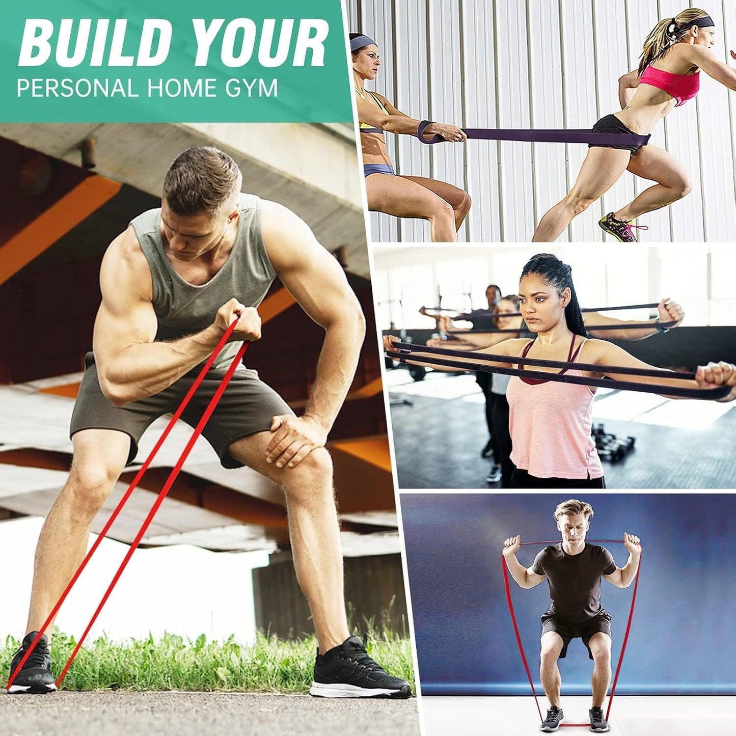 Alllvocles Resistance Band Set for Men and Women