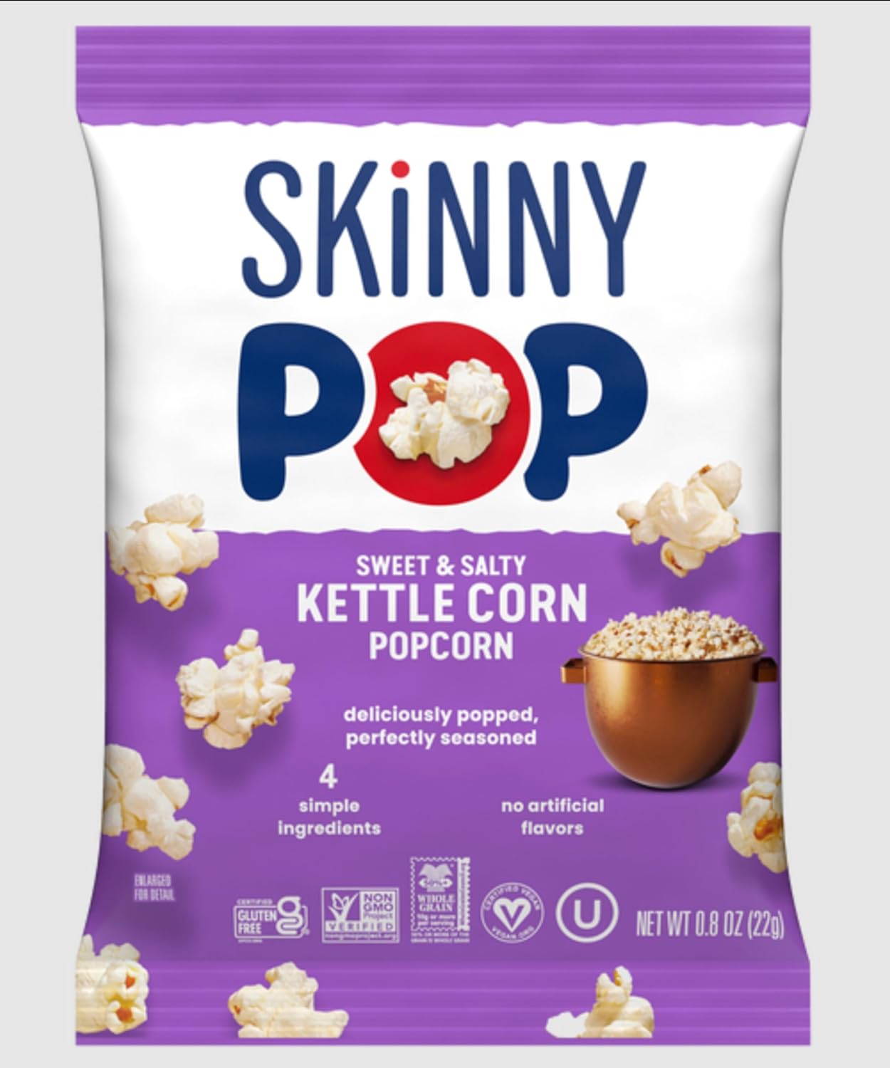 Variety pack of 36 individual popcorn bags in three flavors