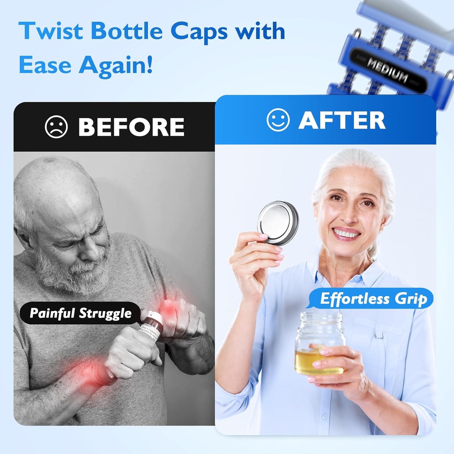 FitBeast Finger Strengthener - Improve Dexterity, Strength & Recovery