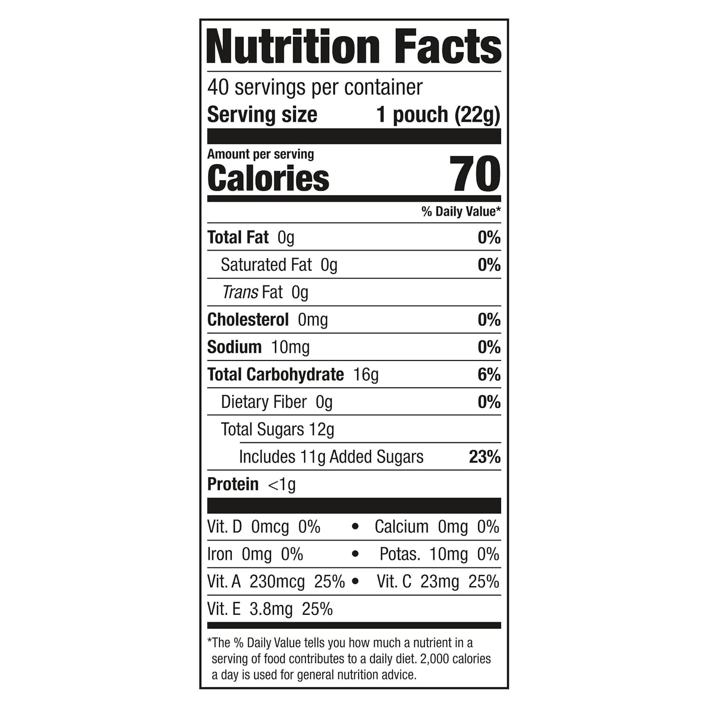 Funables Mixed Berry Fruity Snacks, 40 individually wrapped pouches, 32 oz, 40 ct