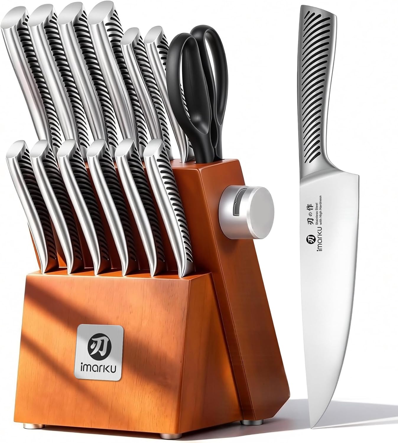 imarku Japanese Chef Knife-Sharp Kitchen Knife 8 Inch, Gift for Mom & Dad | Chef's Knives HC Steel Paring Knife, Unique Gifts for Men and Women, Kitchen Gadgets with Gift Box, Gyutou Knives