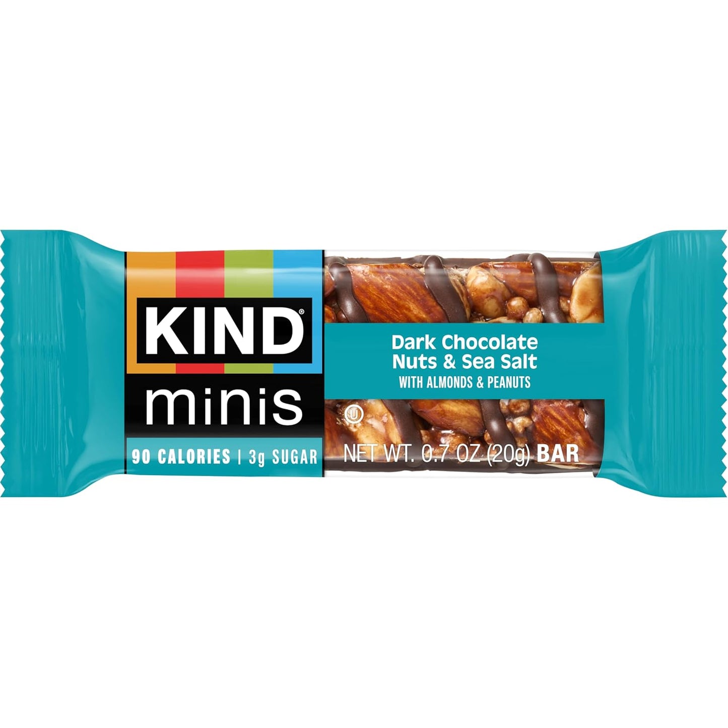 KIND Mini Snack Bars Variety Pack, Gluten Free, Low Sugar, Low Calorie Snacks