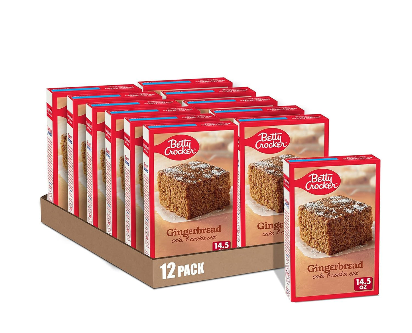 Betty Crocker Favorites Super Moist, Chocolate Fudge, Cake Mix, 13.25 oz (Pack of 12)