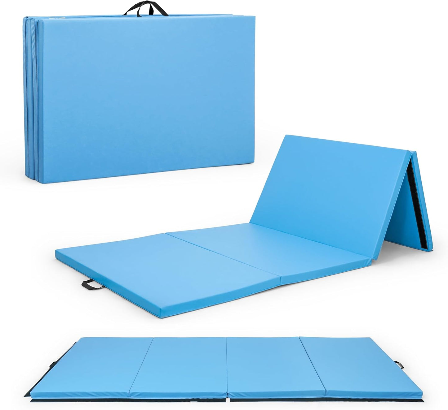 CAP Barbell 2-Inch Folding Anti-Tear Exercise Mat, Multiple Colors