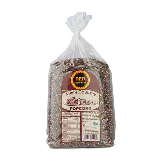 Amish Country Red Popcorn Kernels 6 lbs Bag Non-GMO Gluten Free
