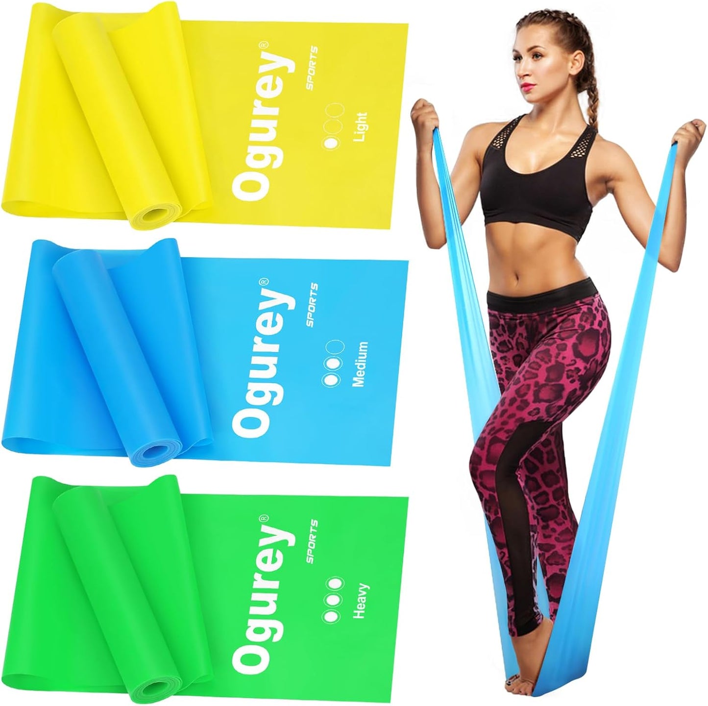 Professional Resistance Bands for Strength Training and Physical Therapy