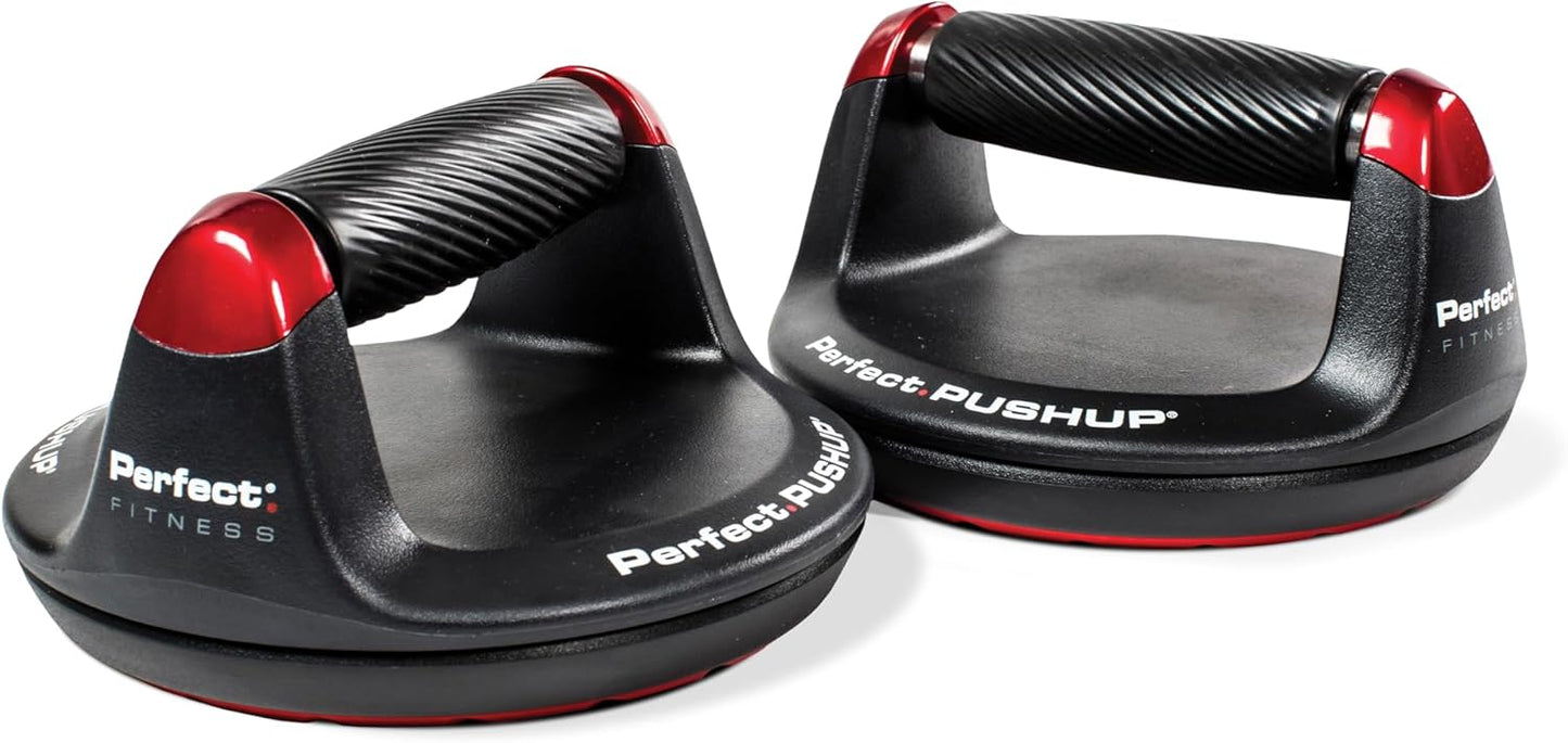 Perfect Pushup Elite - Rotating Handles, Ergonomic Grips, 400lb Capacity