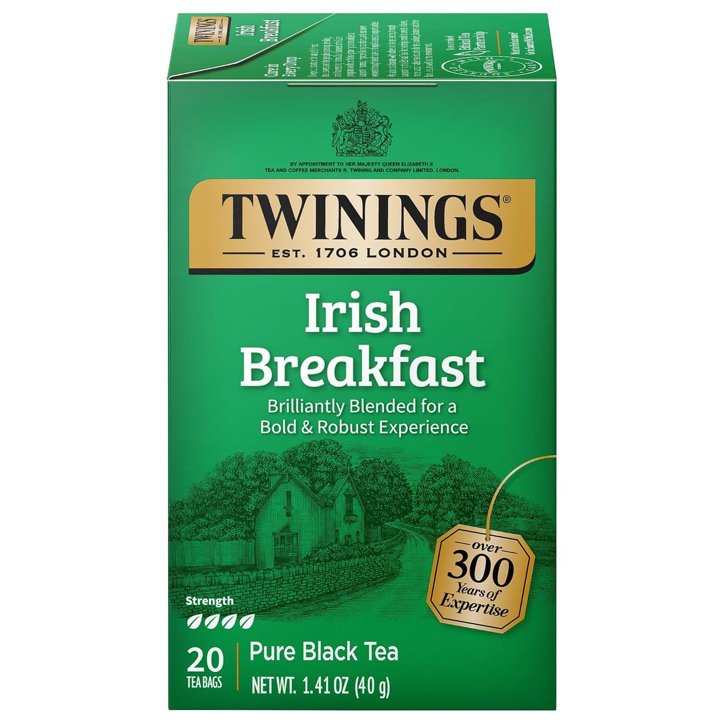 Twinings Pomegranate & Raspberry Herbal Tea Individually Wrapped Bags, 100 Count, Naturally Caffeine-Free