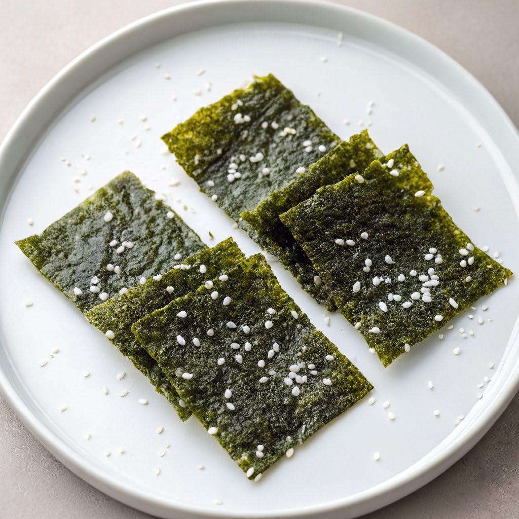 Gimme Seaweed Organic Roasted Seaweed Snacks, 20 Count, Sea Salt Flavor, Keto, Vegan, Gluten-Free