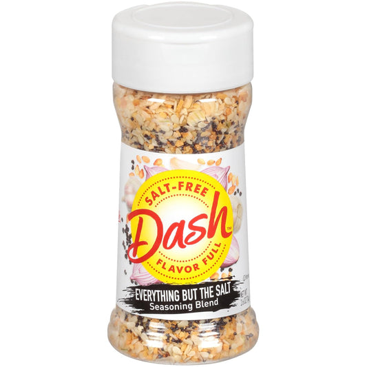Dash salt-free everything seasoning blend, 2.6 oz, gluten-free, no MSG, no artificial colors