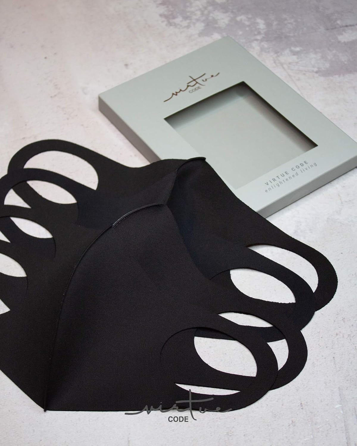 Virtue Code Second Skin Cloth Face Mask Pack 4 Buttery Soft Masks