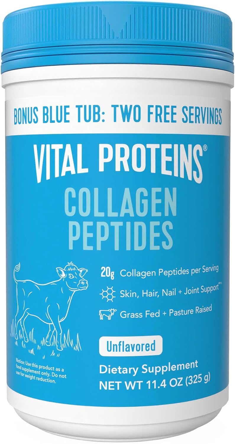 Vital Proteins Collagen Peptides Powder - Chocolate Powder for Hair, Nail, Skin, Bone & Joint Health, 13.5oz