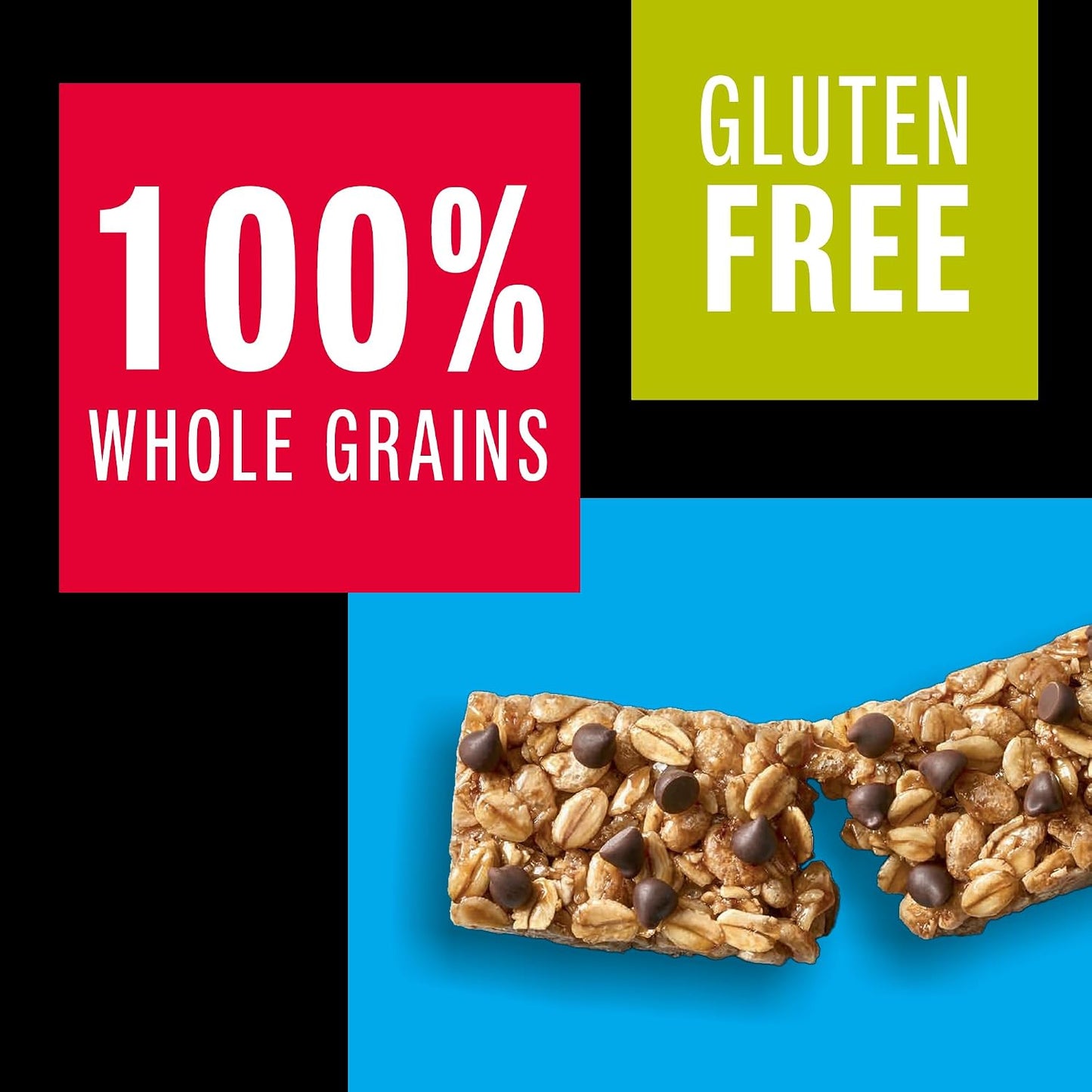 KIND Chewy Granola Bars, Chocolate Chip, Gluten Free, Low Calorie, 60 Bars Total