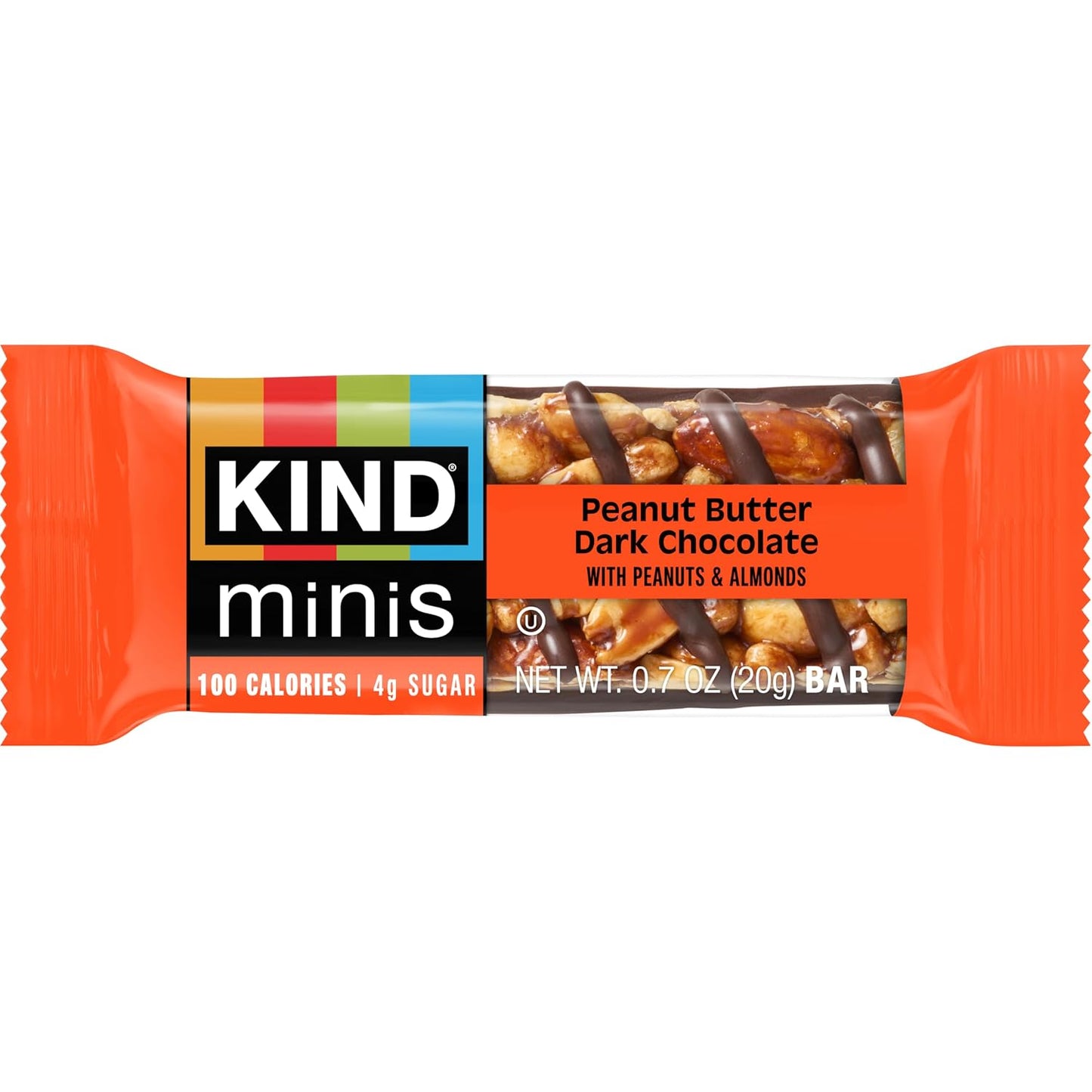 KIND Mini Snack Bars Variety Pack, 30 Count, Gluten Free, Low Sugar, Low Calorie