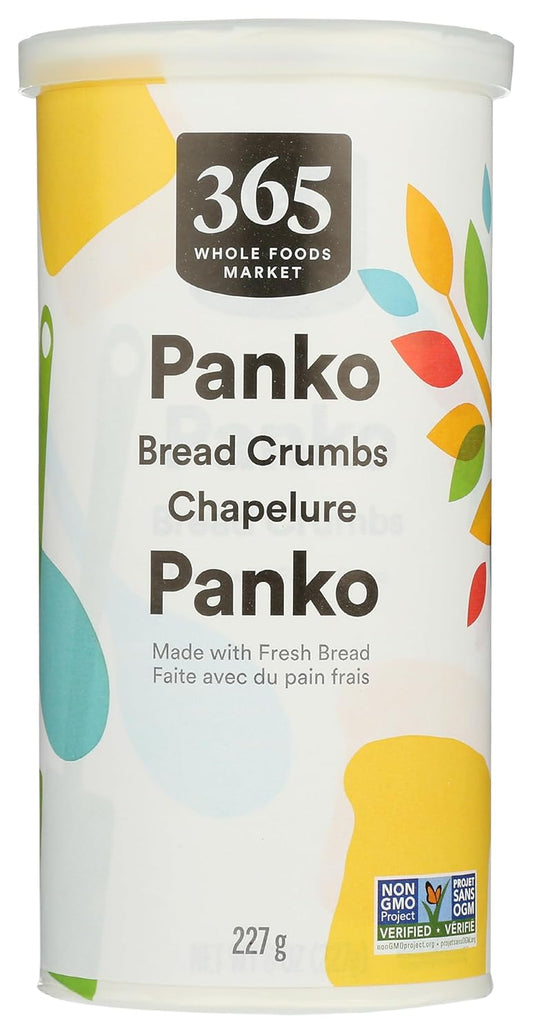 365 by Whole Foods Market Panko Bread Crumbs, Coarse, Non-GMO, 8 Ounce