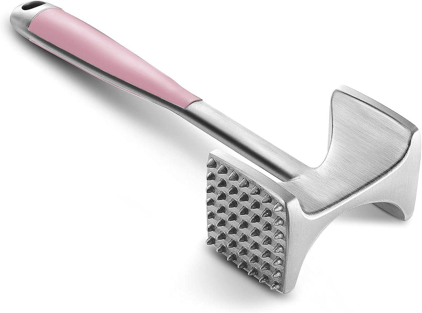 KITEXPERT Meat Tenderizer Hammer with Comfortable-Grip Handle, Dual-side Mallet for Kitchen, Heavy Duty Pounder For Tenderizing Steak, Beef and Fish