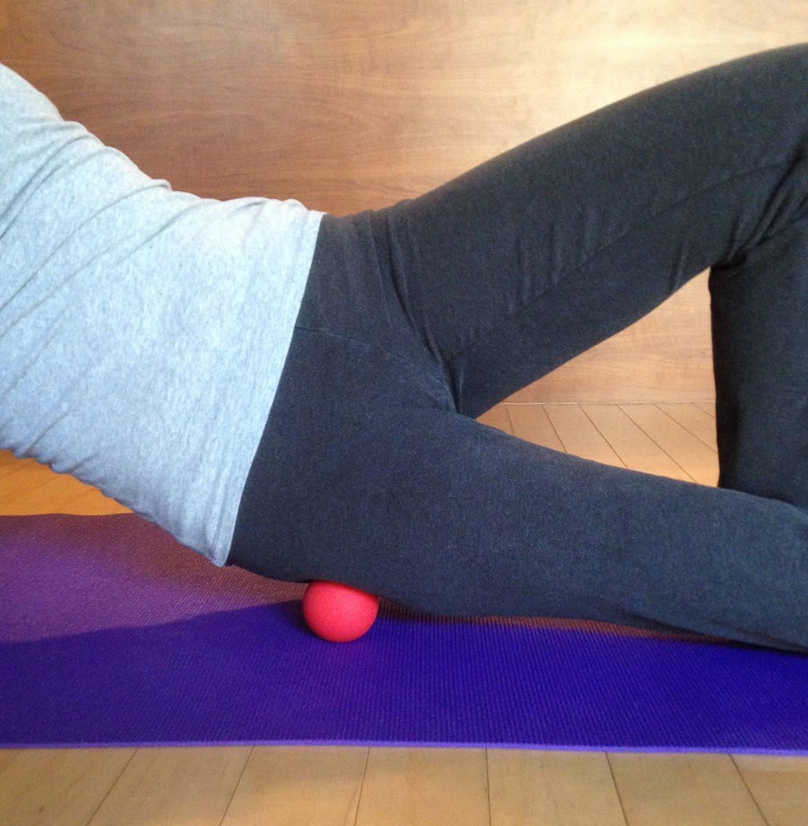 Massage Lacrosse Balls for Myofascial Release and Trigger Point Therapy, Set of 2 Firm Balls