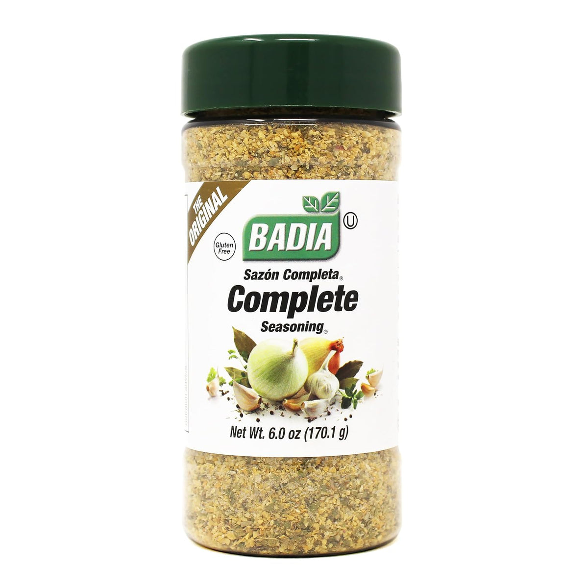 Badia 6 oz All-Purpose Seasoning, Gluten-Free and Kosher Spice Blend for Meats and Vegetables