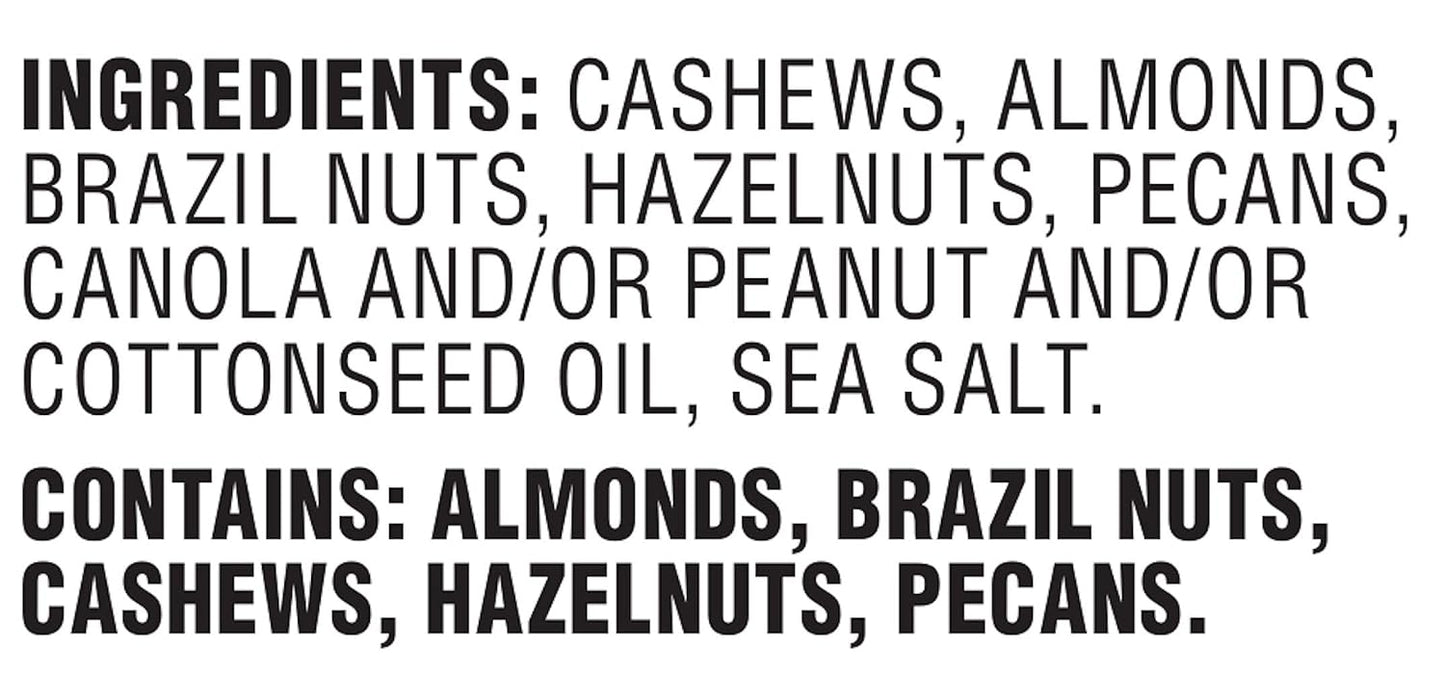 44 Oz Deluxe Mixed Nuts, Roasted & Salted, Amazon Grocery Brand