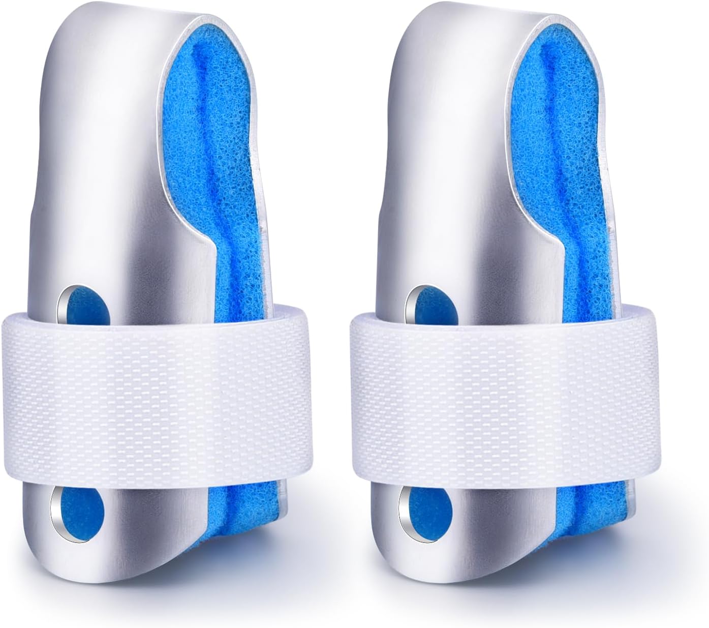 Sopito Finger Splint, 2pcs Finger Support Brace for Arthritis Middle Size