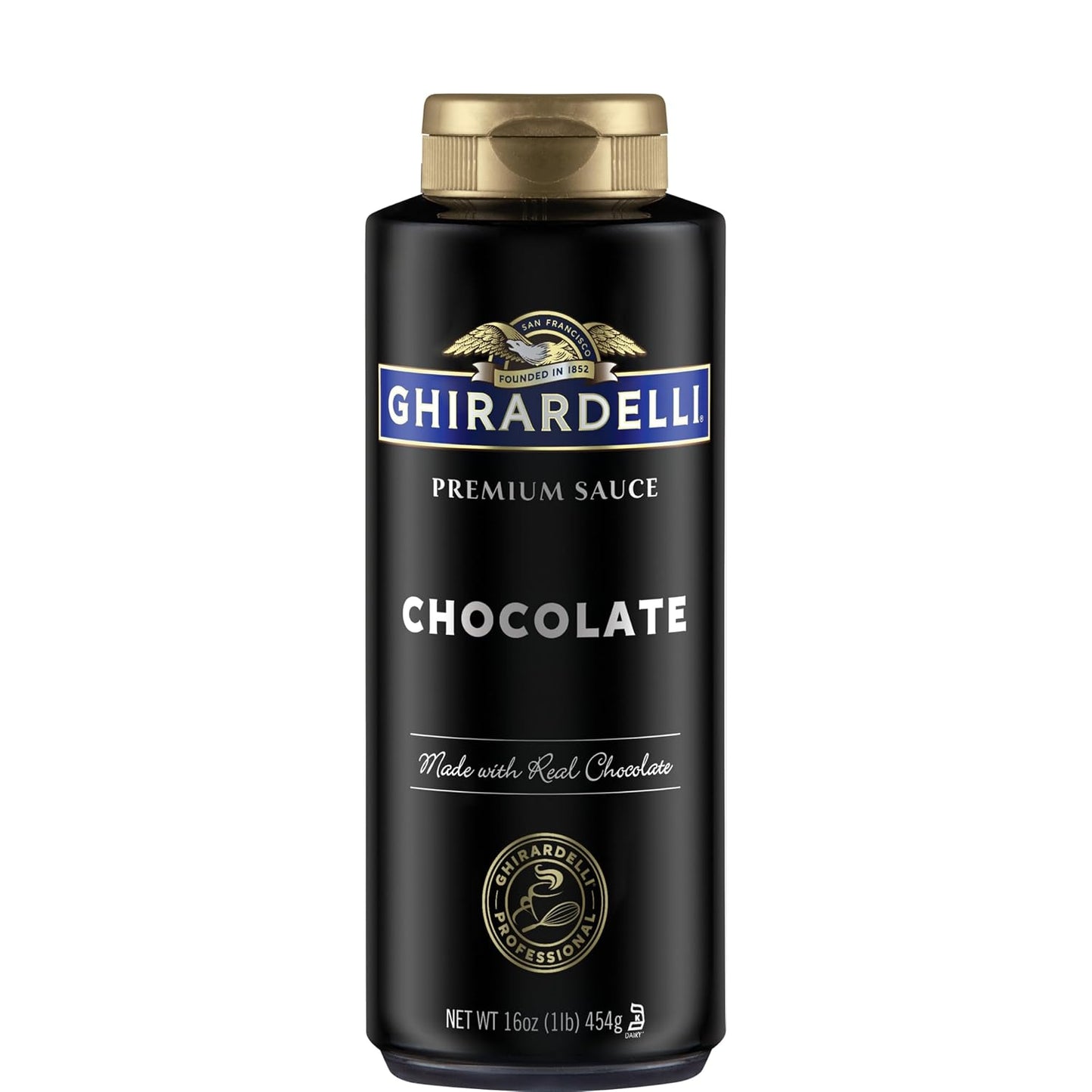 Ghirardelli premium sauce net wt 5 lb, 7.3 Oz, Chocolate, 87.3 Oz