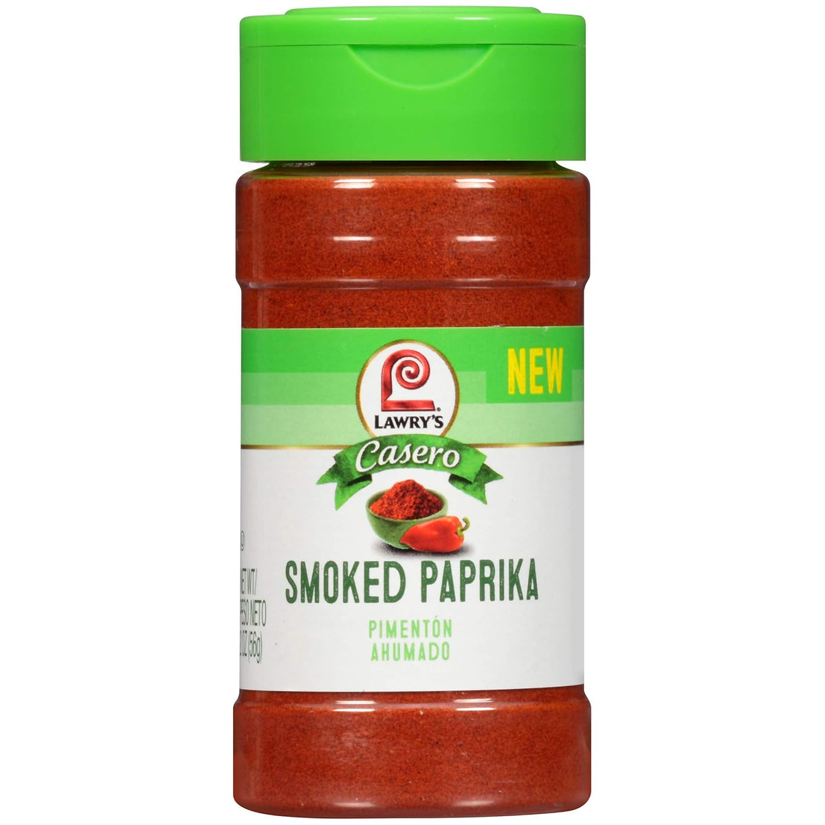 Lawry's Casero Smoked Paprika 2 oz, Pack of 1, Mild Heat and Subtle Sweetness, Kosher Certified