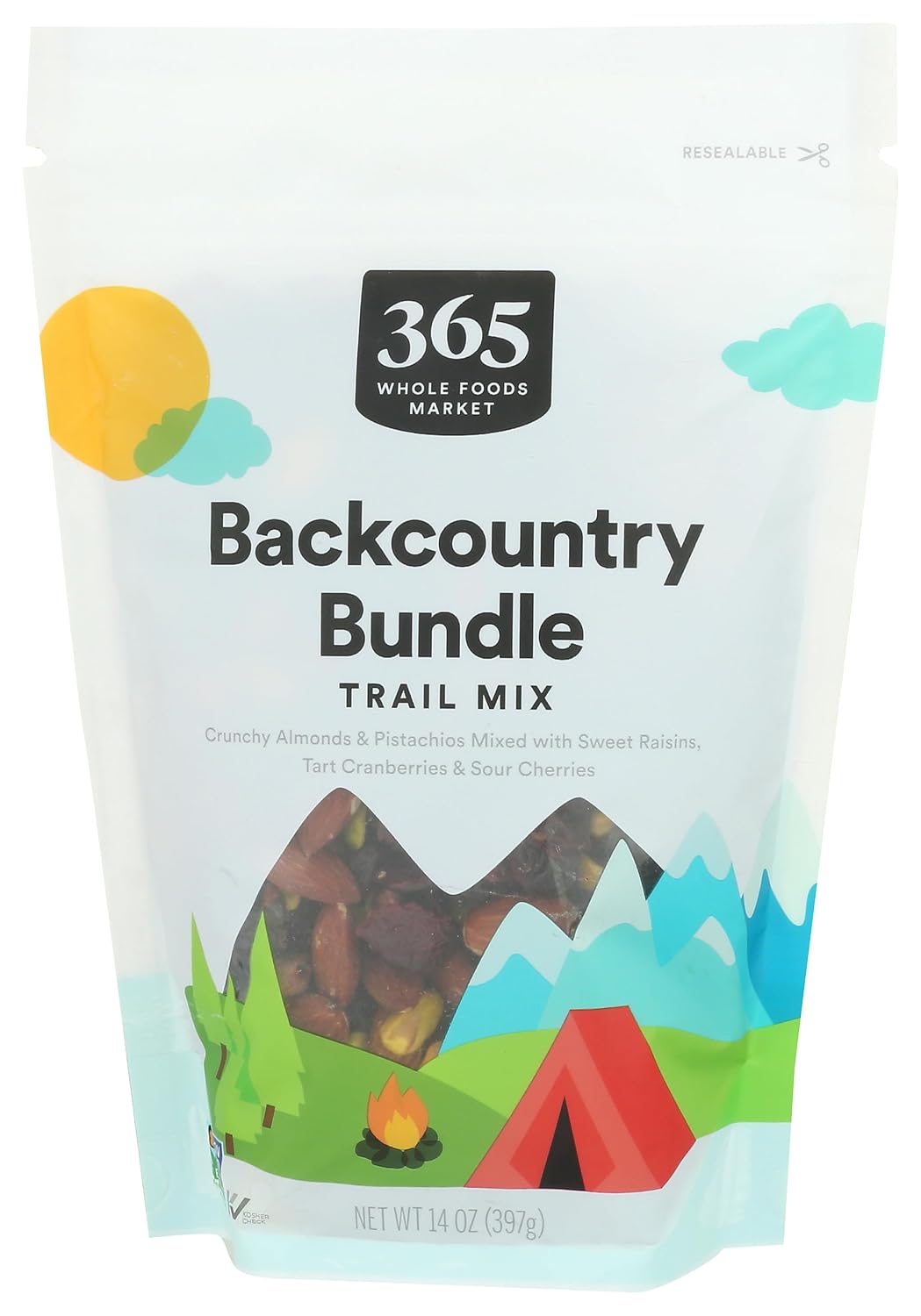 365 by Whole Foods Market Organic Forest Berry Trail Mix 14 Ounce Resealable Bag