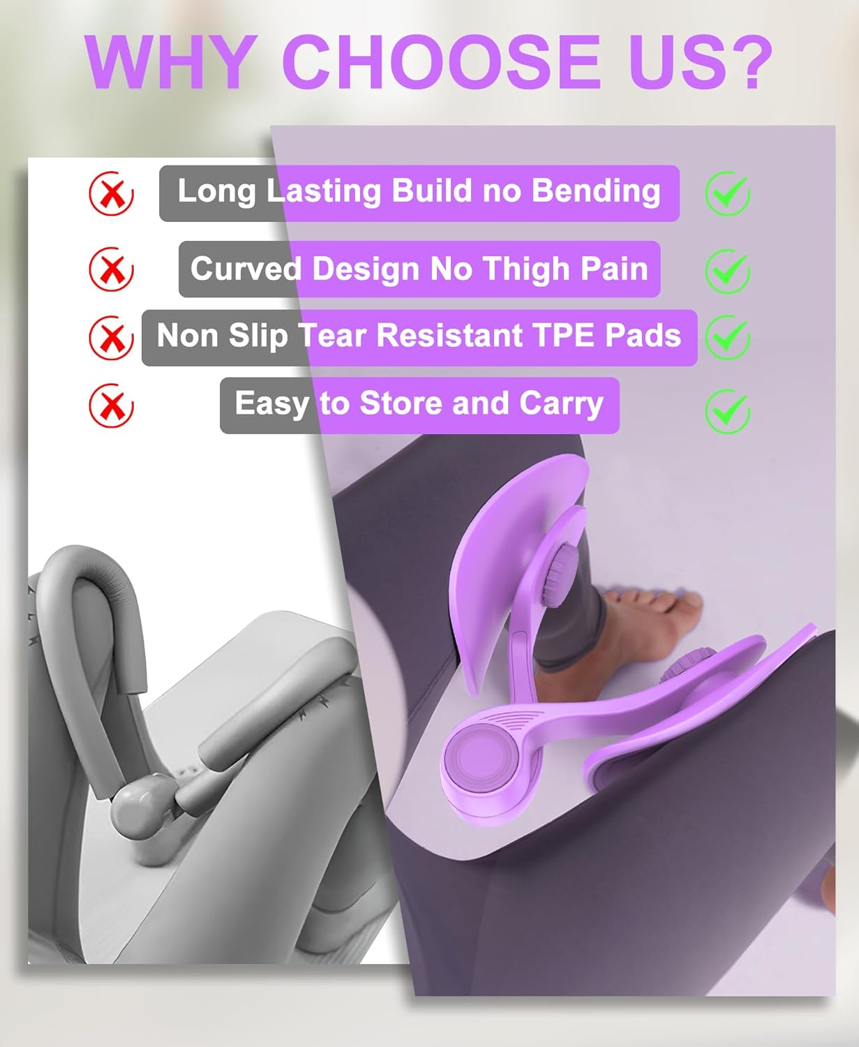 Kegel Exerciser for Women & Men - Pelvic Floor Muscle Trainer