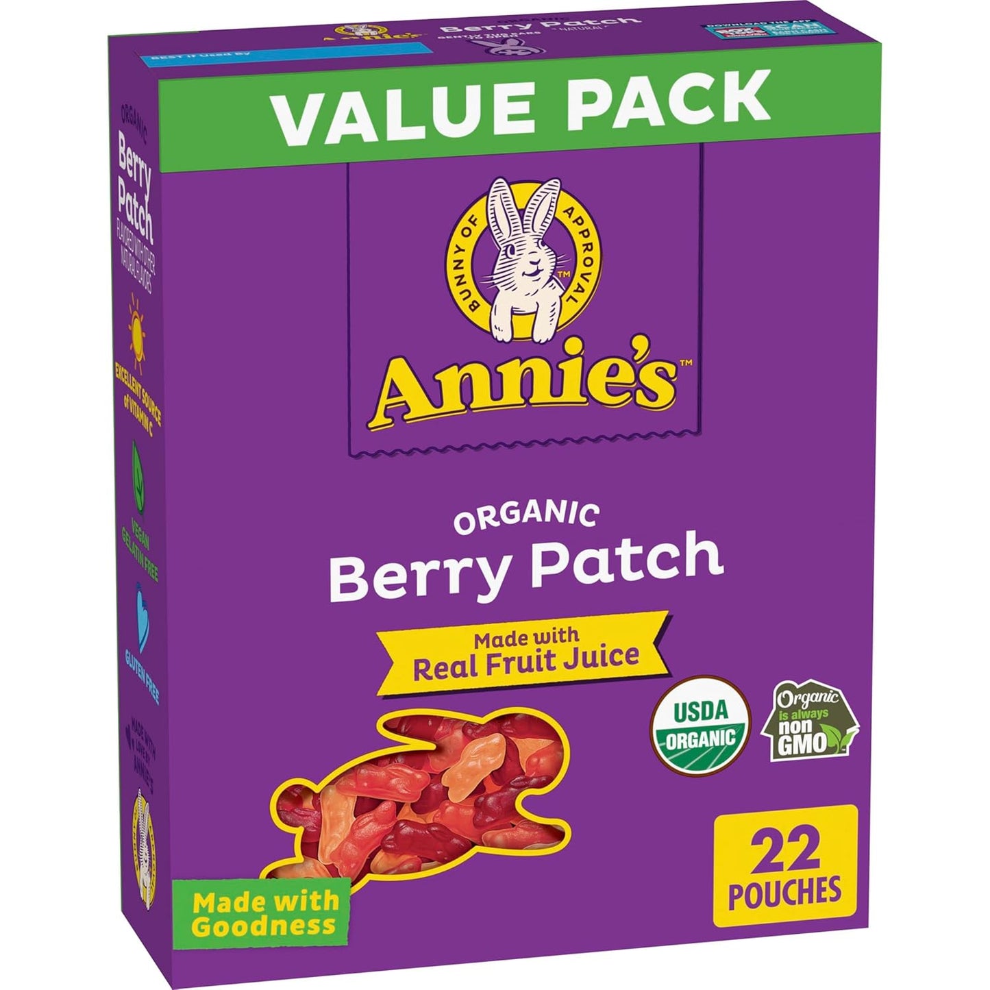 Annie's Organic Fruit Tape Variety Pack 12 Rolls 9 oz